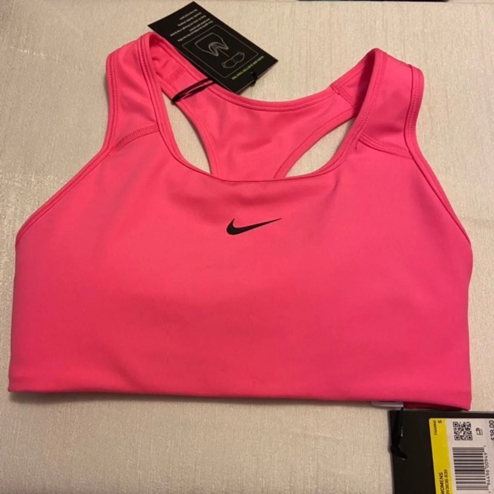 Nike Women's Pink Medium-Support 1-Piece Pad